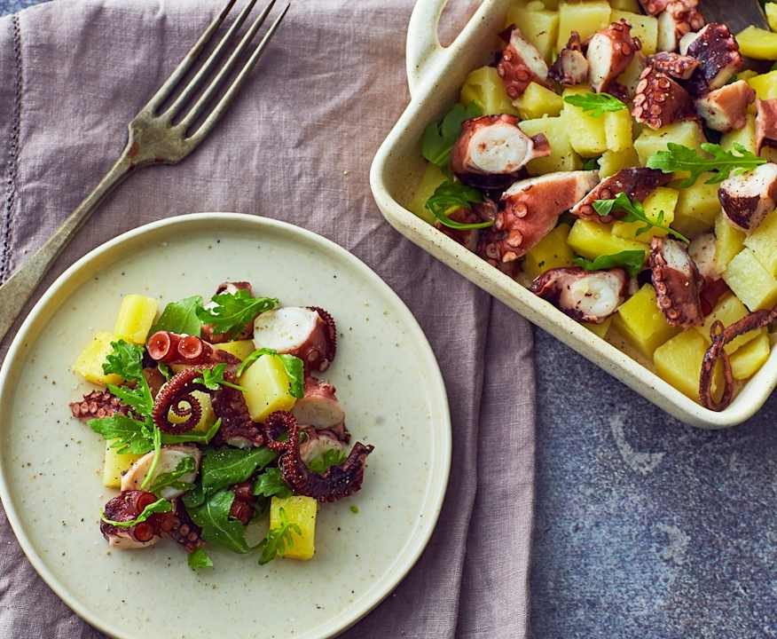 Insalata di polpo e patate (Bimby Friend) Low Fat