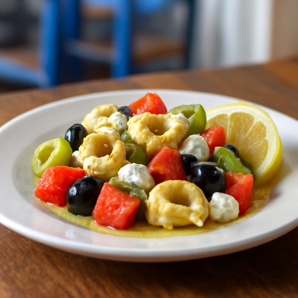 Insalata di Tortellini Greco High- Low Carb