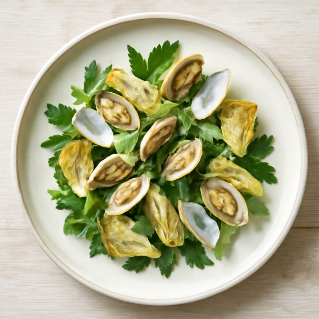 Insalata di vongole e carciofi