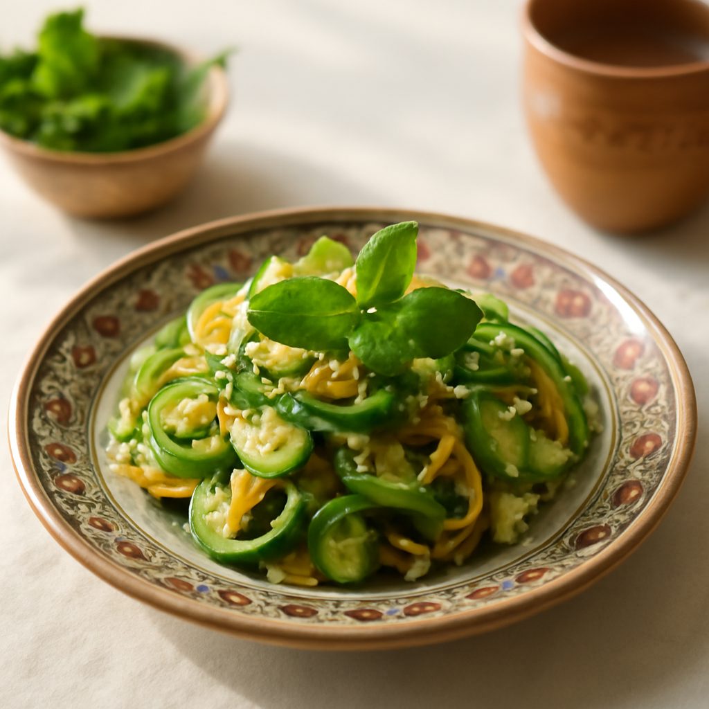 Insalata di Zucchine all'Orientale Light