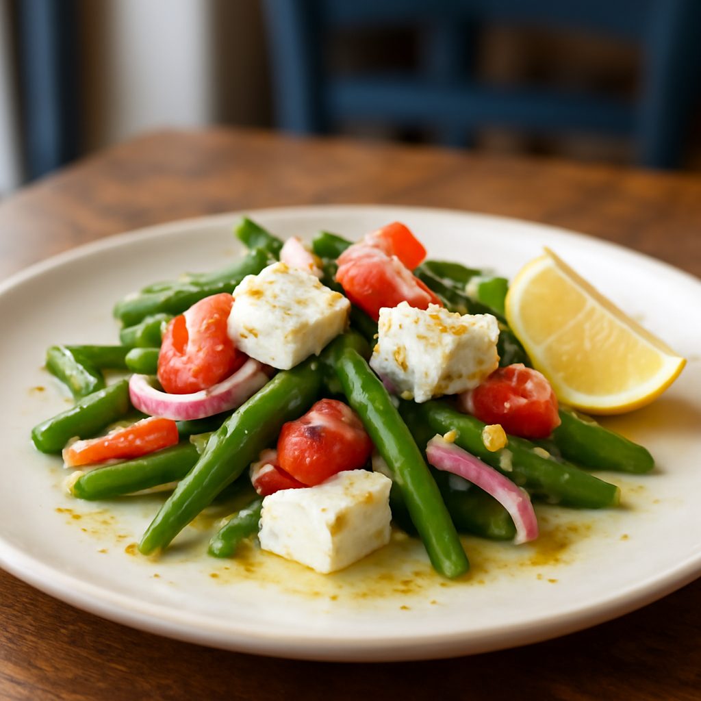Insalata Greca di Fagiolini e Feta