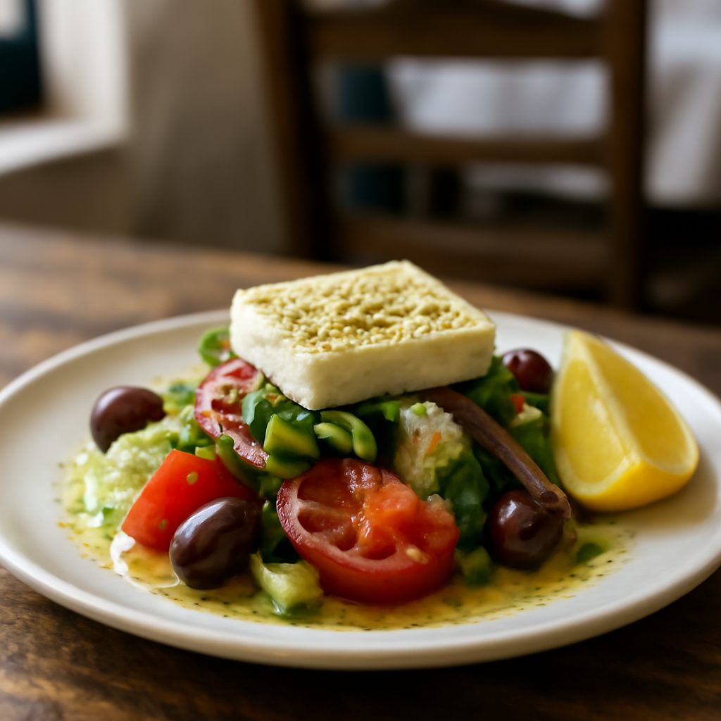 Insalata Greca con Cavolfiore e Feta