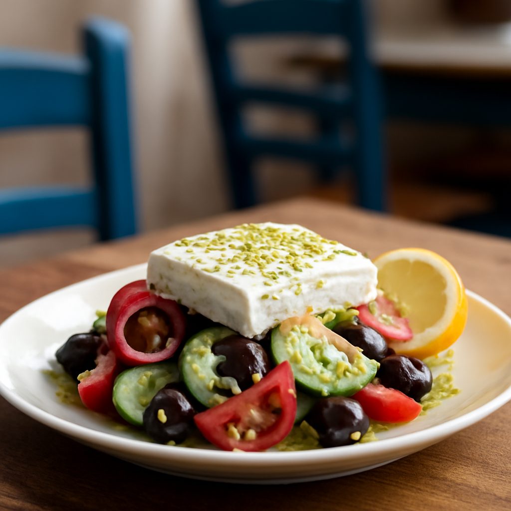 Insalata Greca Light con Cavolfiore e Feta