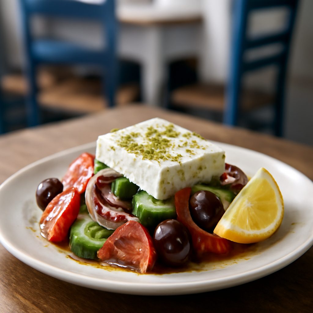 Insalata Greca Light con Shirataki e Feta