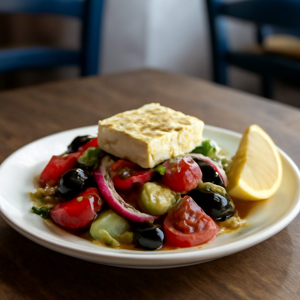 Insalata Greca di Anguria e Feta