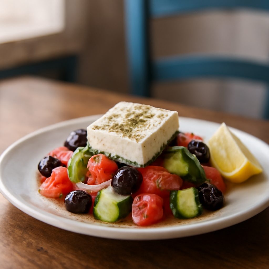 Insalata Mediterranea con Cavolfiore e Feta Protein