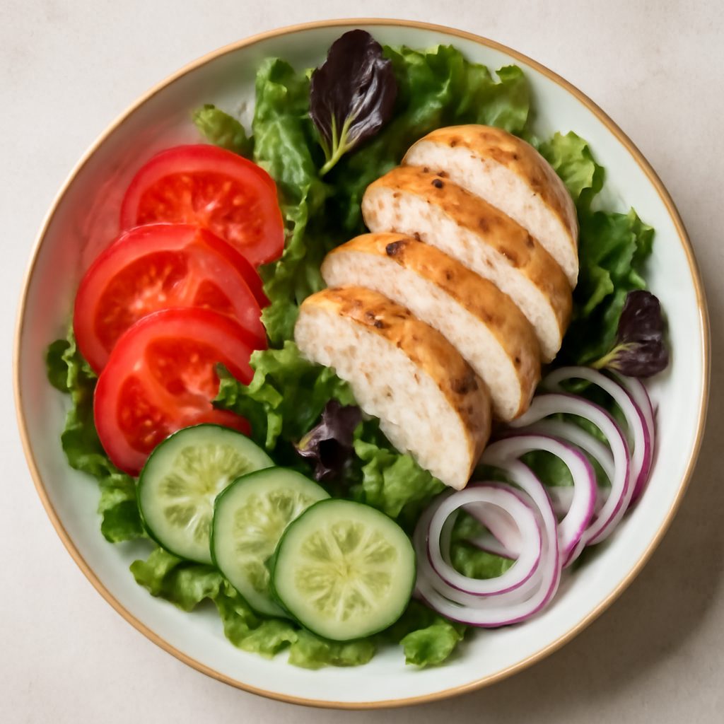 Insalata di fichi, bacon e bacche di goji Low Fat