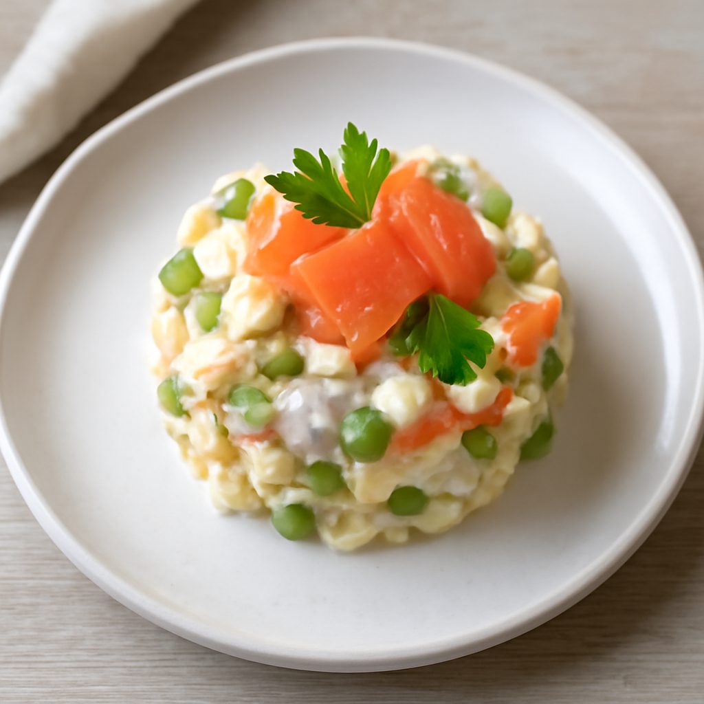 Insalata russa allo yogurt greco