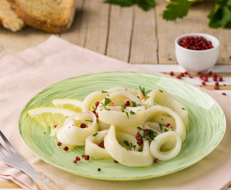 Insalatina di calamari e pepe rosso Low Fat