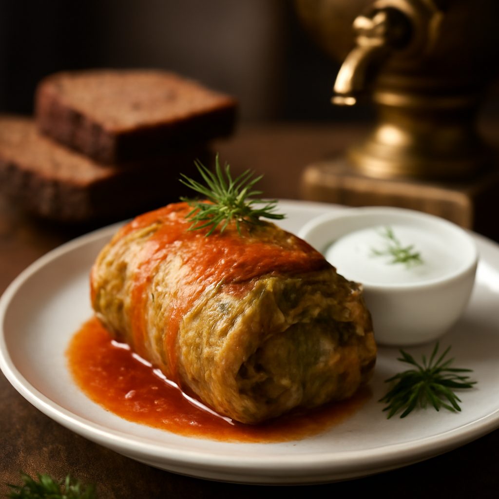 Involtini di Cavolo Russo con Ragù