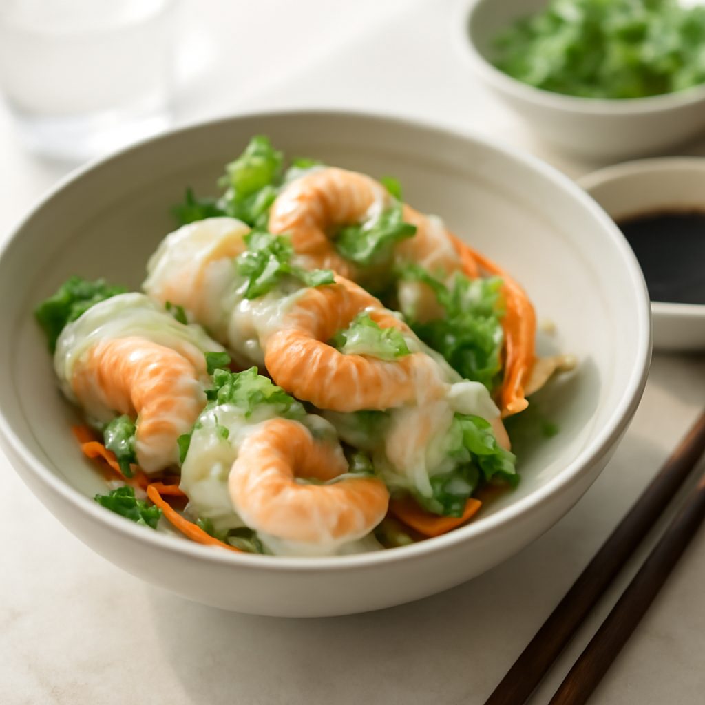 Involtini di Gamberetti Asiatici Light