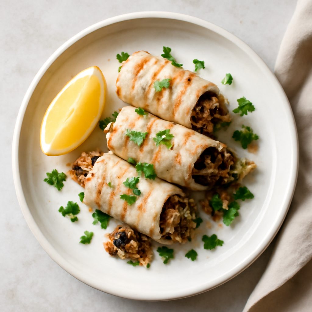 Involtini di pesce spada alla pantesca proteici low-carb