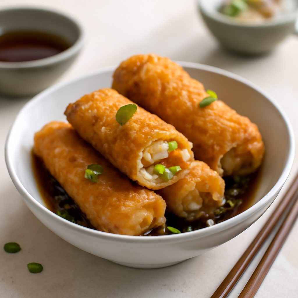 Involtini di Pollo Croccanti all'Asiatica (Nems Light)