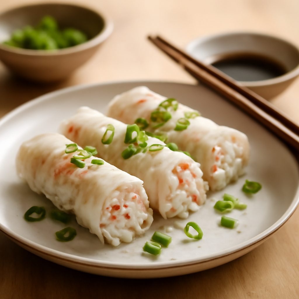 Involtini di riso con granchio light - Nems vietnamiti italiani