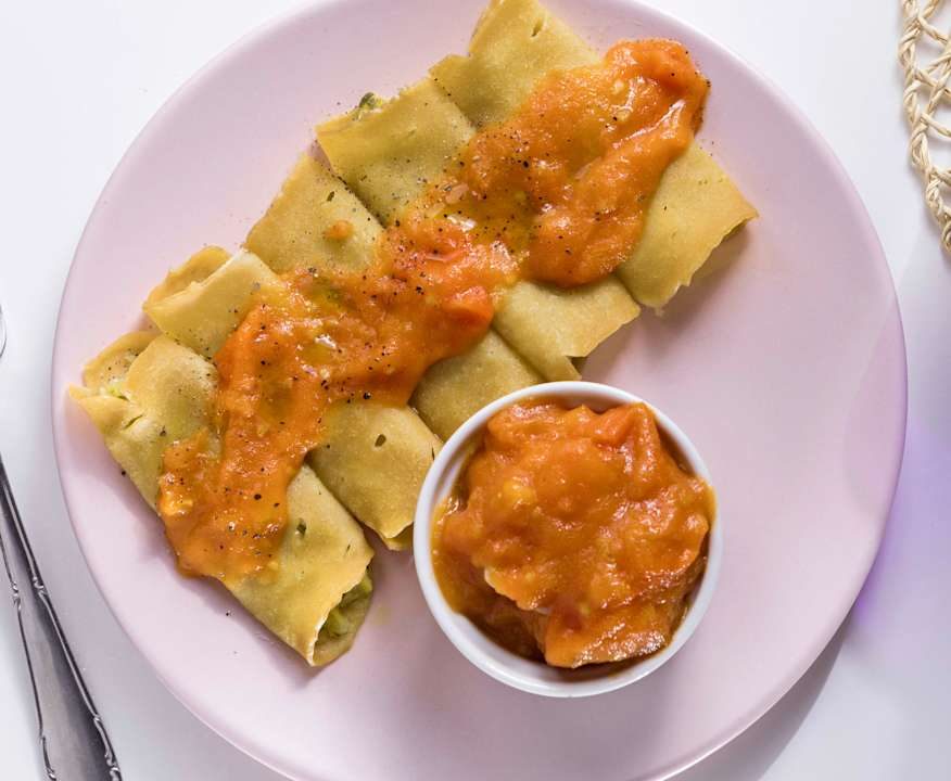 Involtini di seitan alle verdure e formaggio di riso Protein