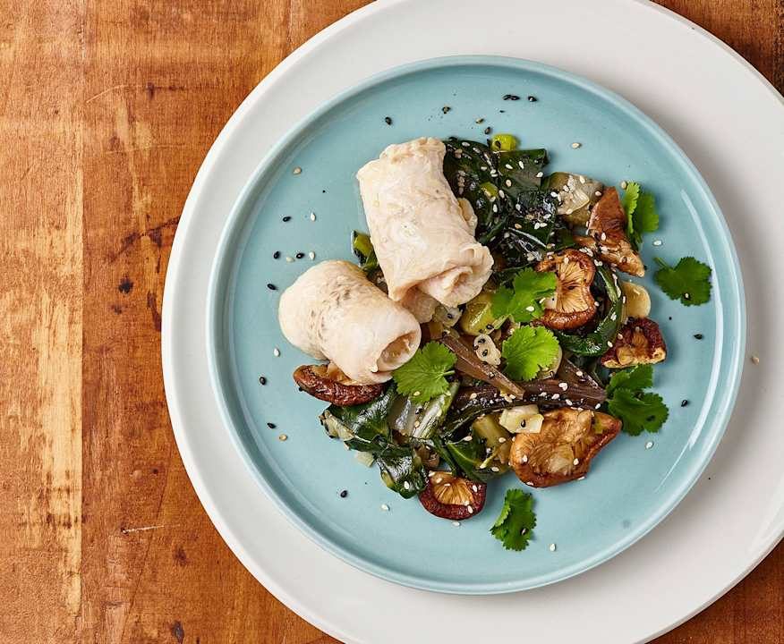Involtini di sogliola con verdure all'orientale Protein