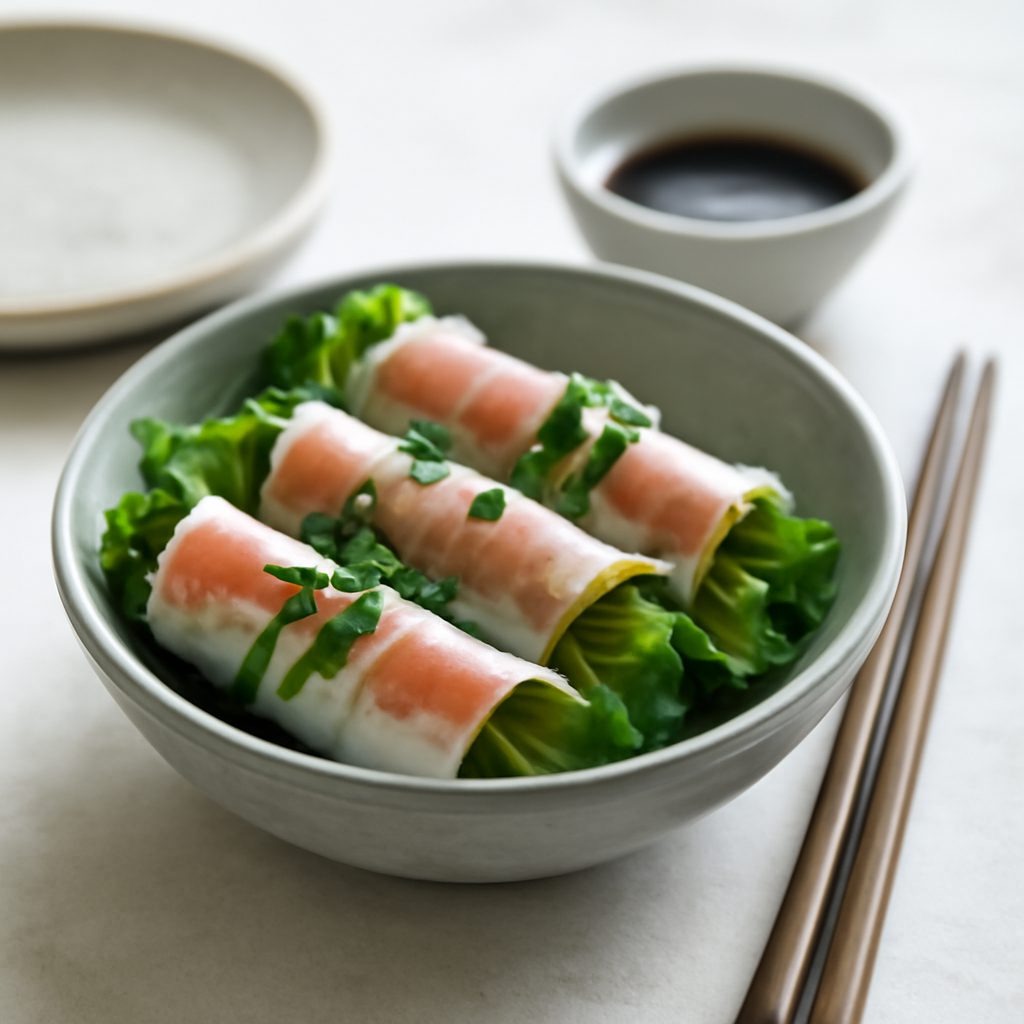 Involtini di surimi alla vietnamita light