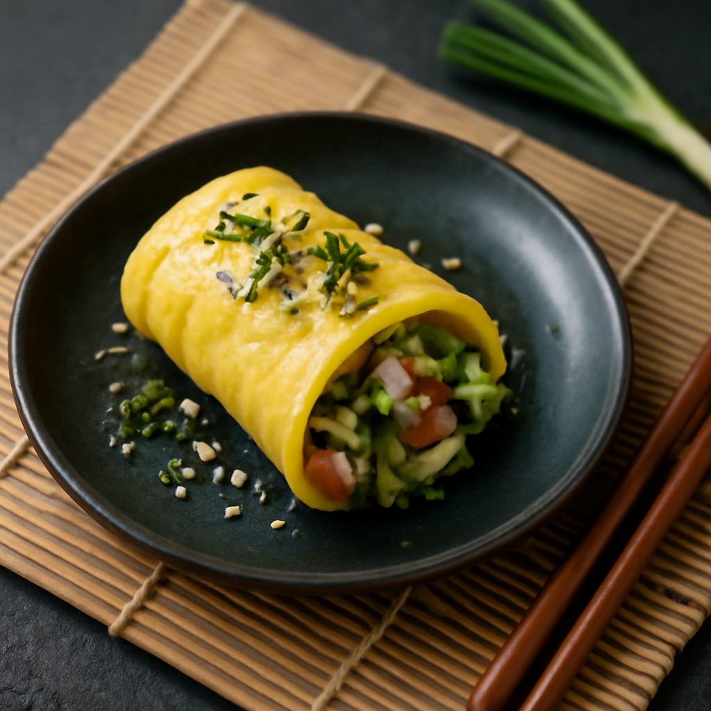 Involtini di Uova all'Orientale