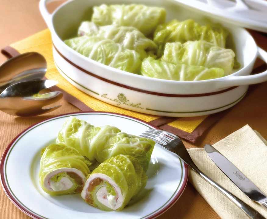 Involtini di verza capunet agrodolci Low Carb