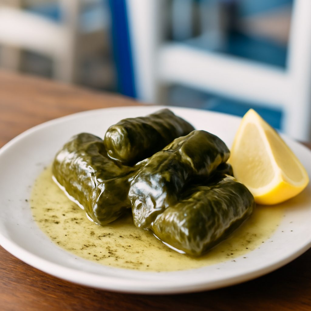 Involtini di Vite Ripieni di Gorgonzola e Olive