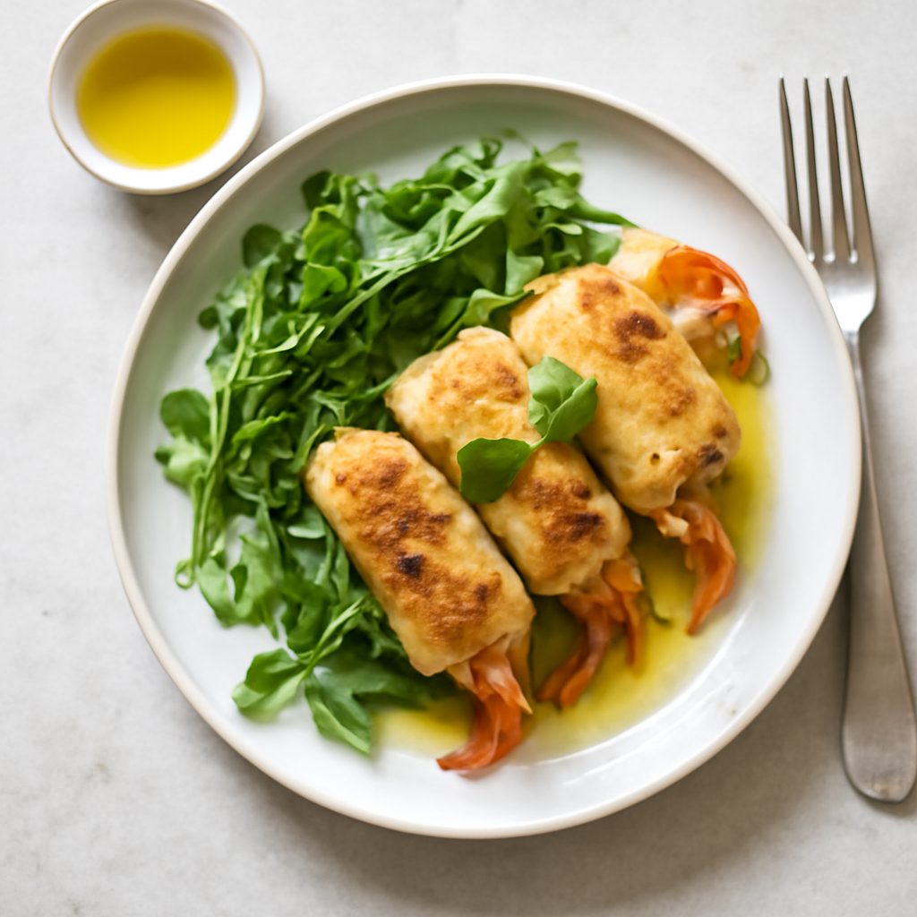 Involtini mare e monti proteici low-carb