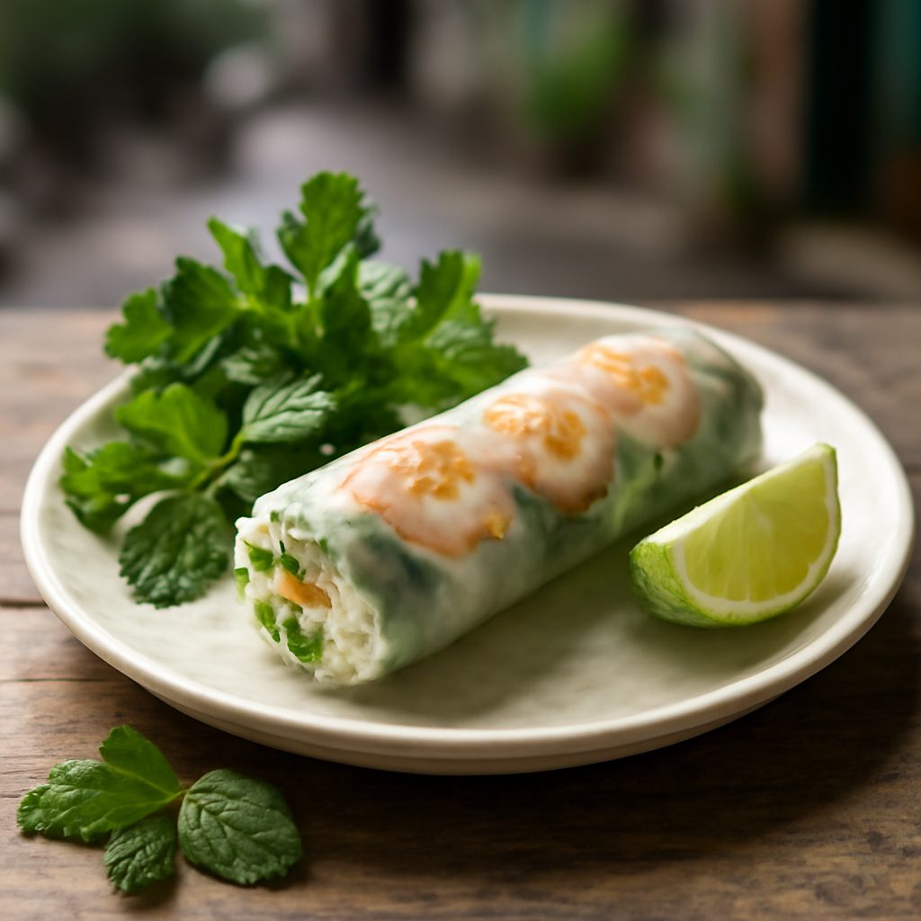 Involtini Vietnamiti di Gamberetti Light Low-Carb