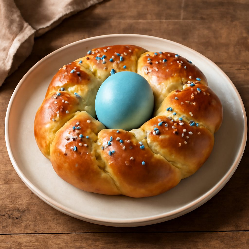 Pane di Pasqua Italiano (Aromatizzato all'Anice)