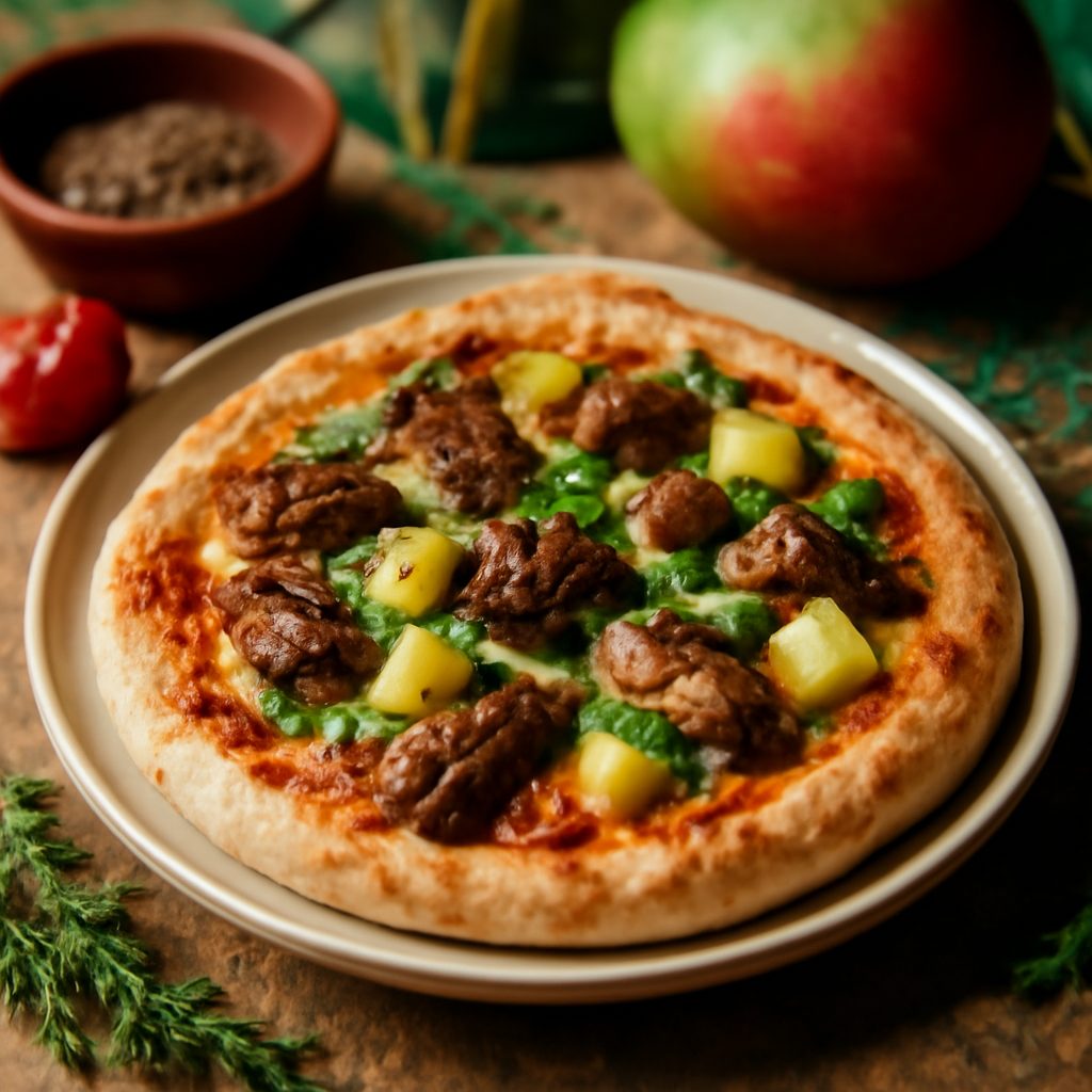 Jerk Chicken Pizza Light - Monoporzione