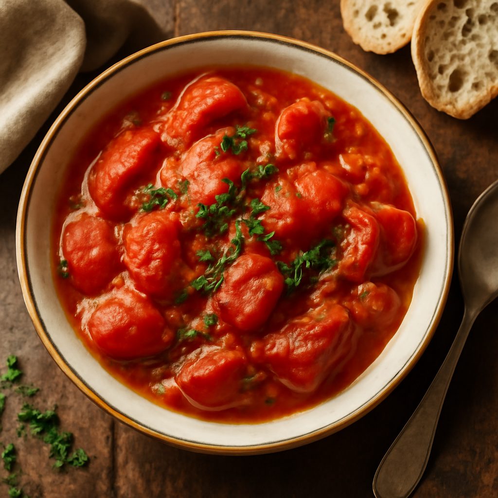 Pomodori in Umido alla Jersey