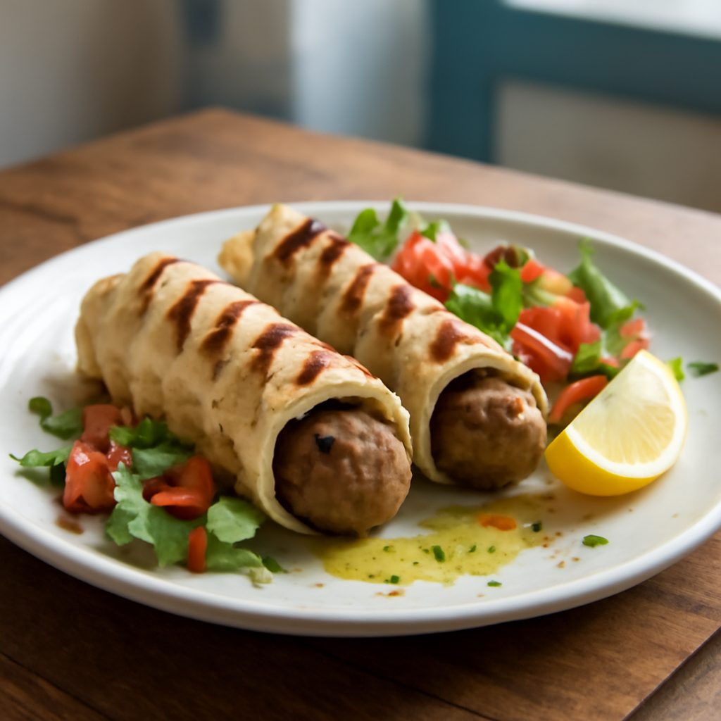Kabob Rolls Greci