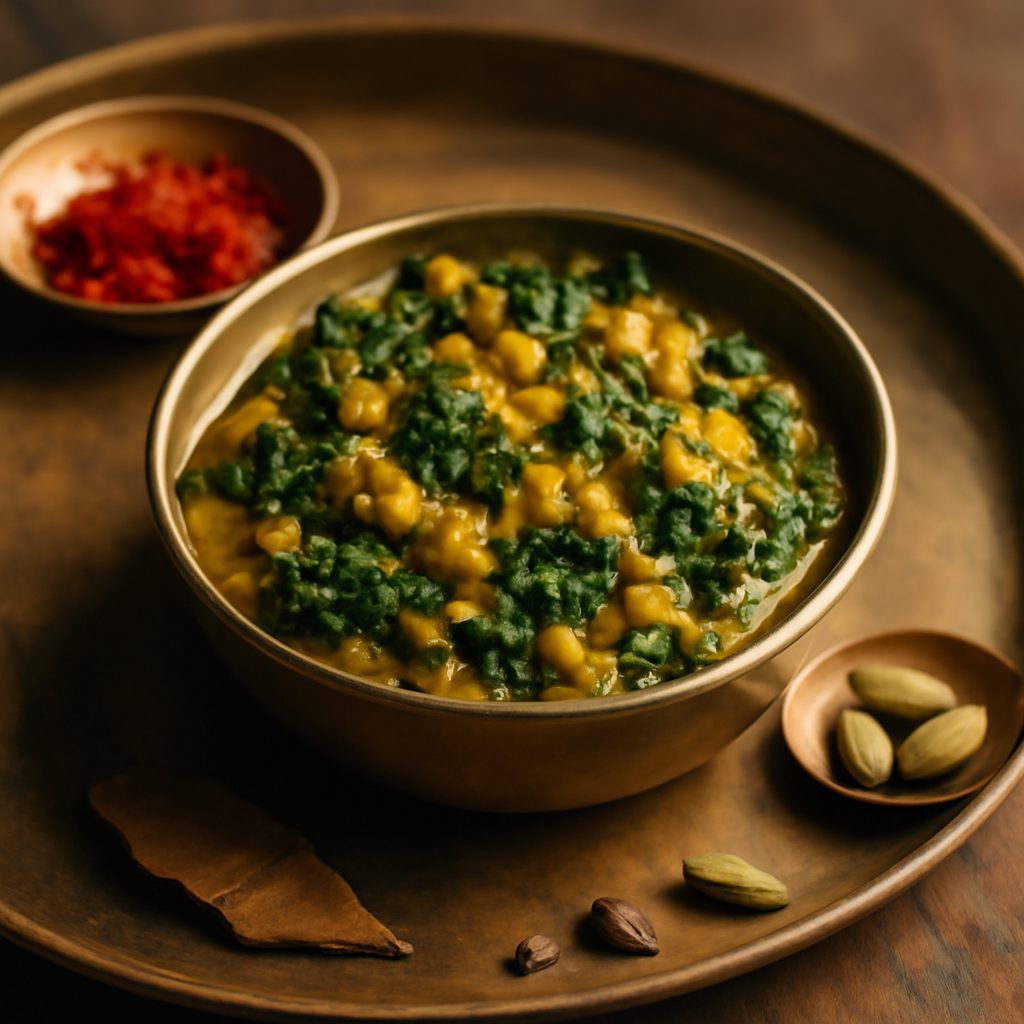 Kale e Moong Dal