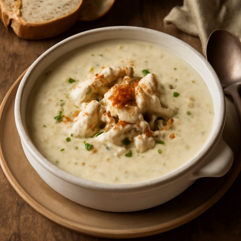 Zuppa di Granchio alla Crema di Karyn Low Carb