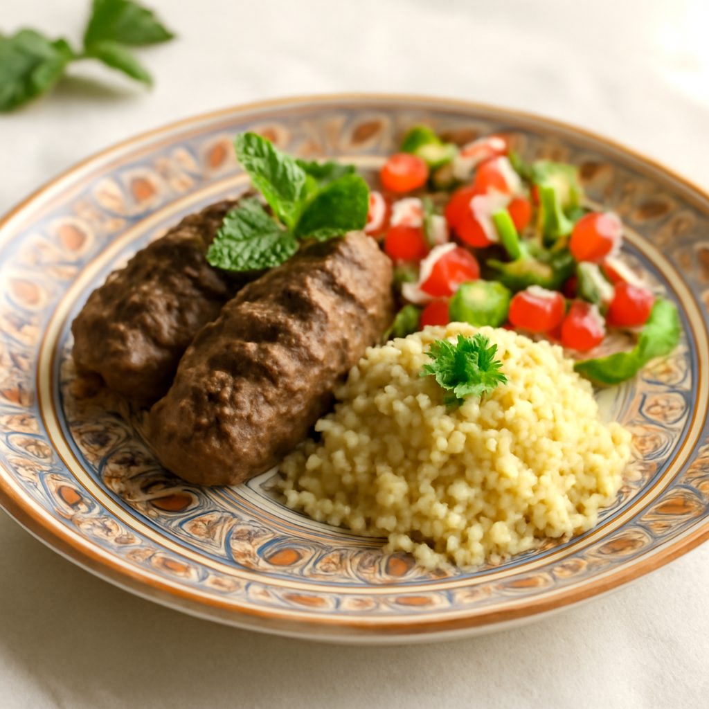 Kefta orientale light - Polpettone marocchino ai ferri