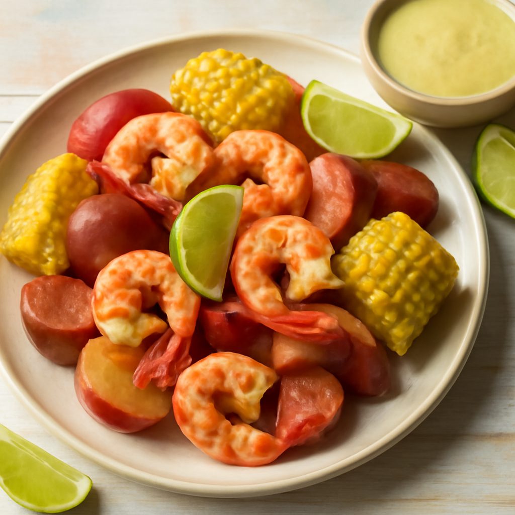 Gamberi al Forno di Key West con Salsa di Senape al Lime Low Carb