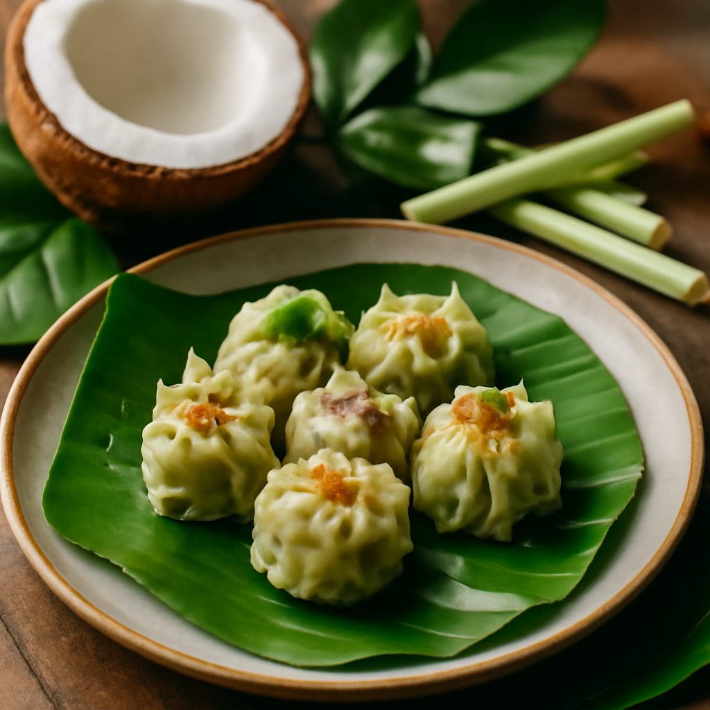 Khanom Jeeb - Ravioli Thai di Maiale e Gamberi
