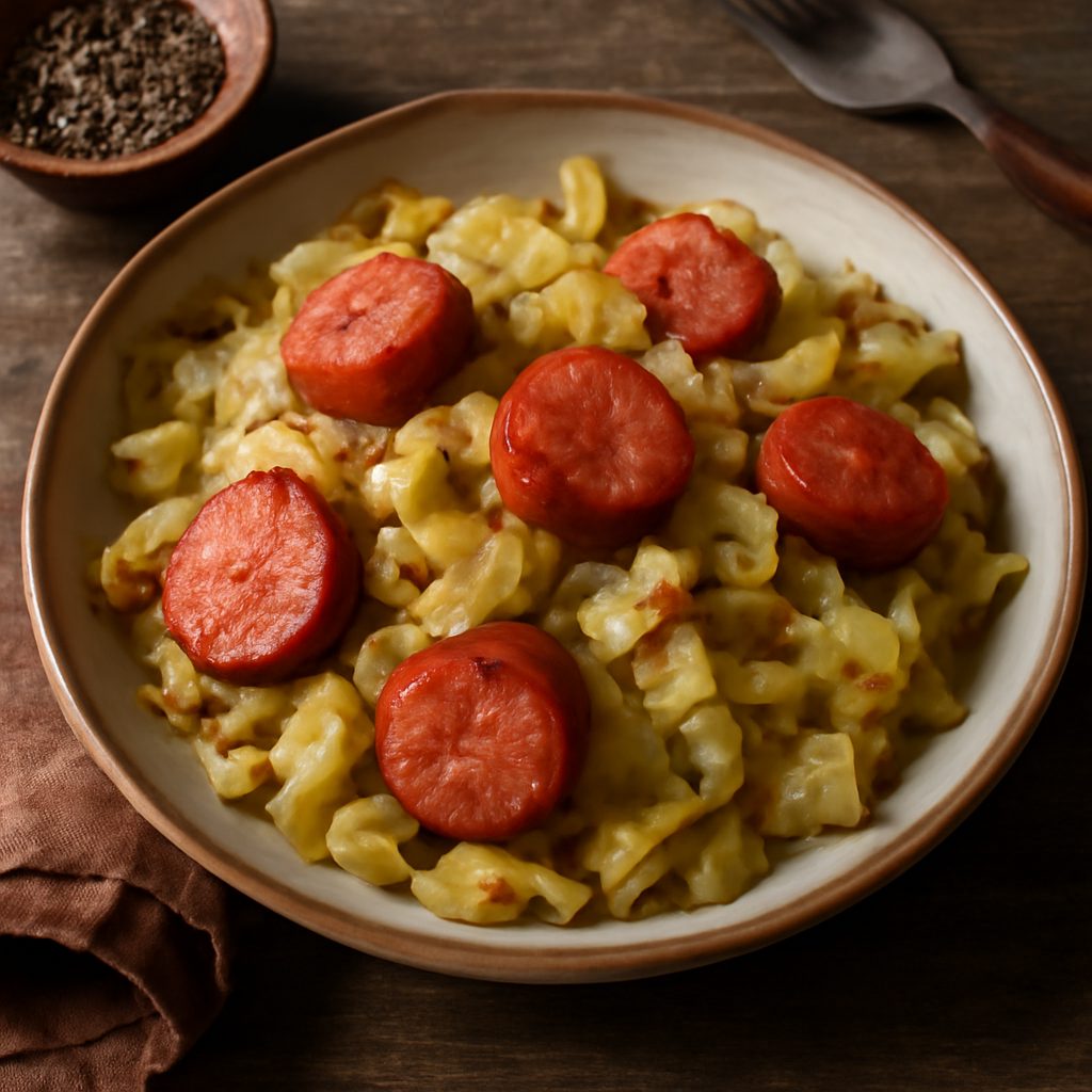 Kielbasa e cavolo Low Carb