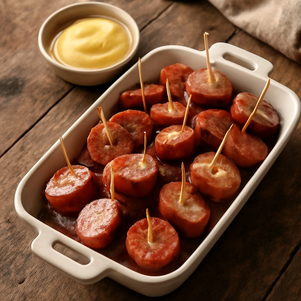 Stuzzichini di Kielbasa Low Carb