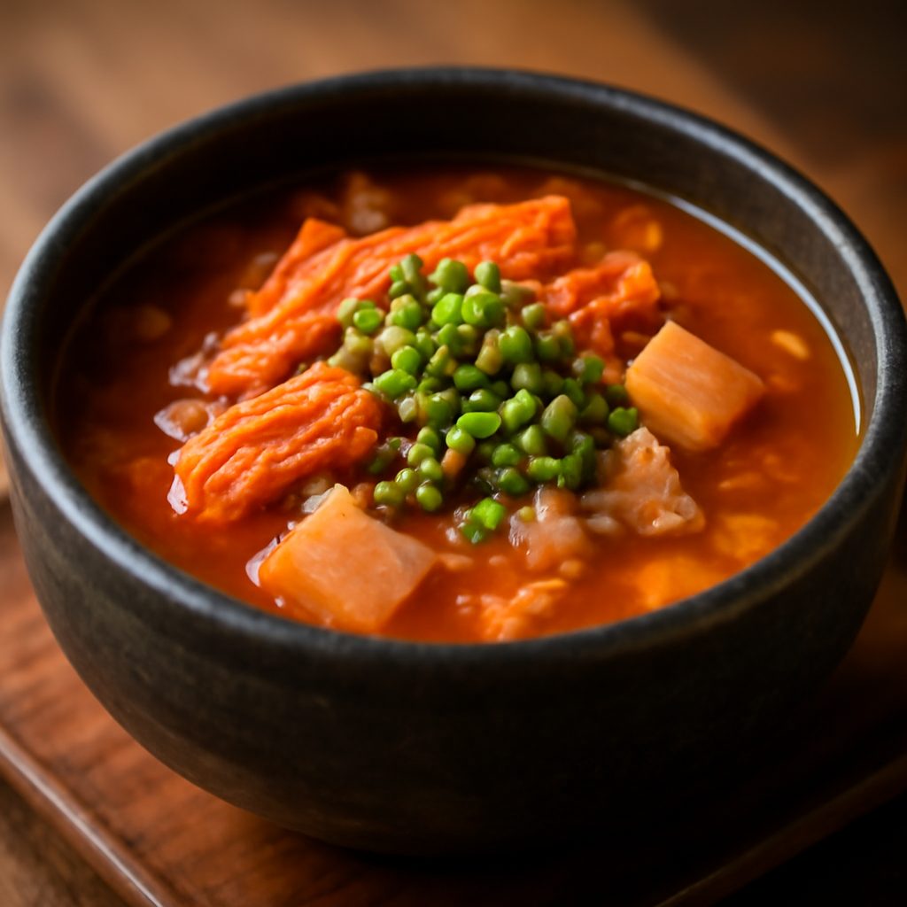 Kimchi Jigae - Zuppa di Kimchi e Tofu