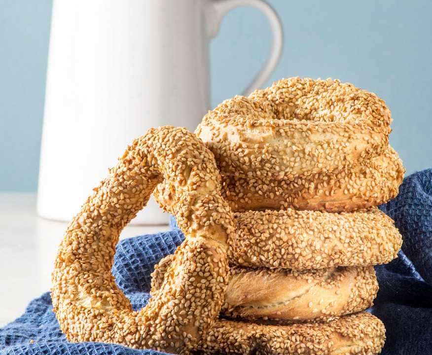 Koulouri Salonicco (panini di Salonicco) Low Fat