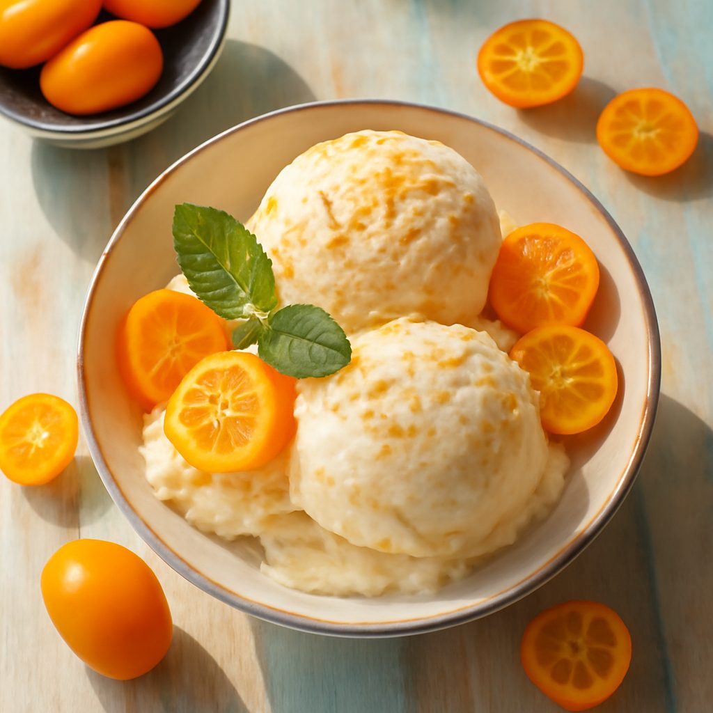 Gelato ai Kumquat Low Fat