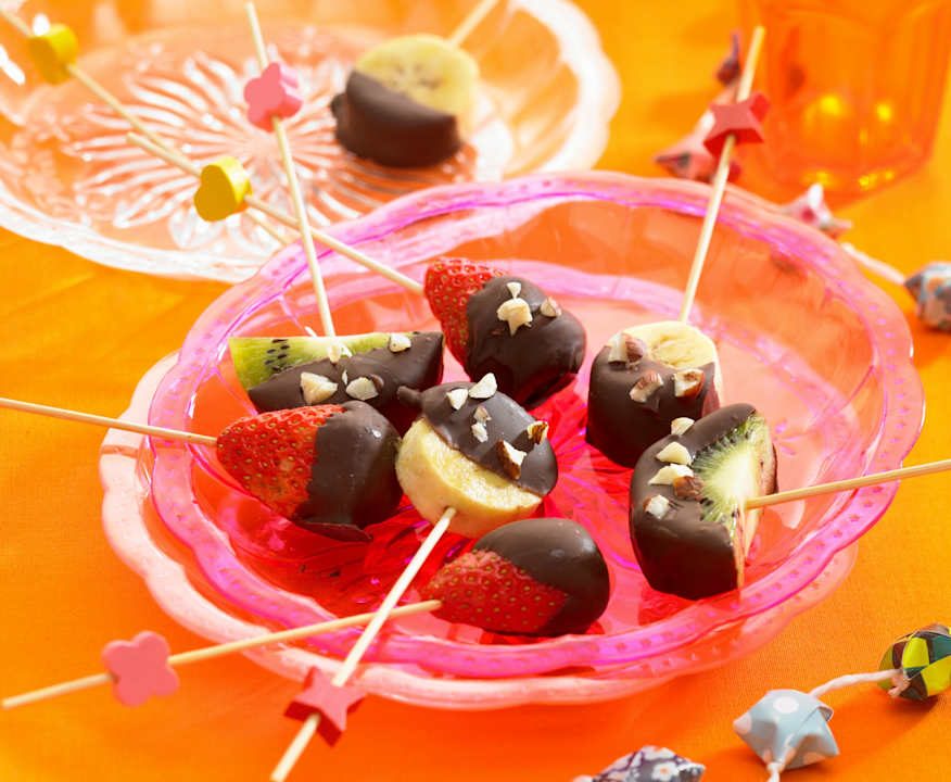 Lecca lecca di frutta e cioccolato Low Fat