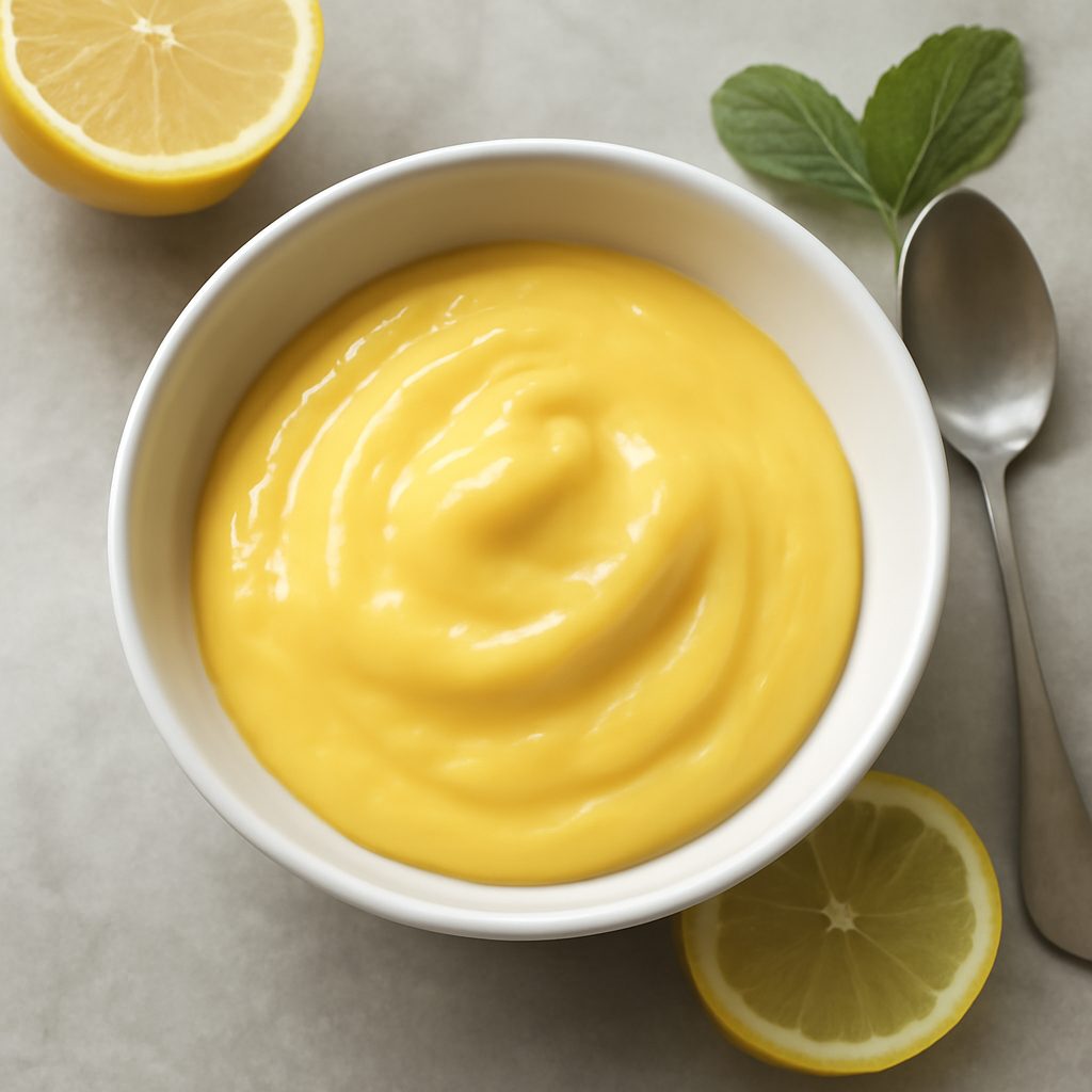 Lemon curd proteico low-carb