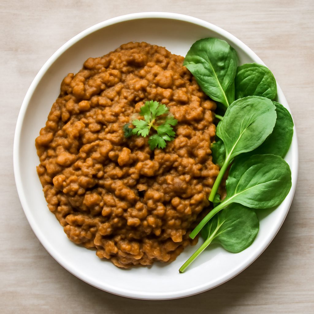 Lenticchie all'indiana proteiche low-carb