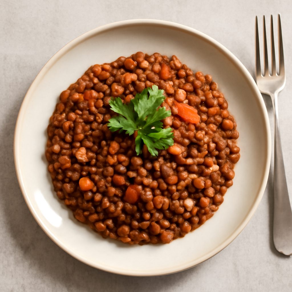 Lenticchie in umido proteico low-carb