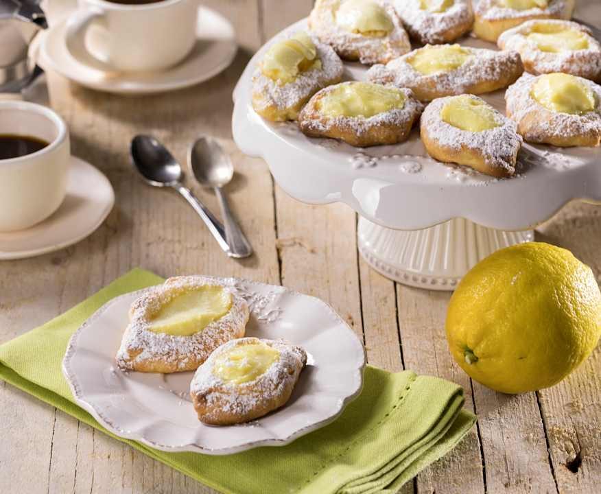 Limoni di frolla ripieni Low Fat