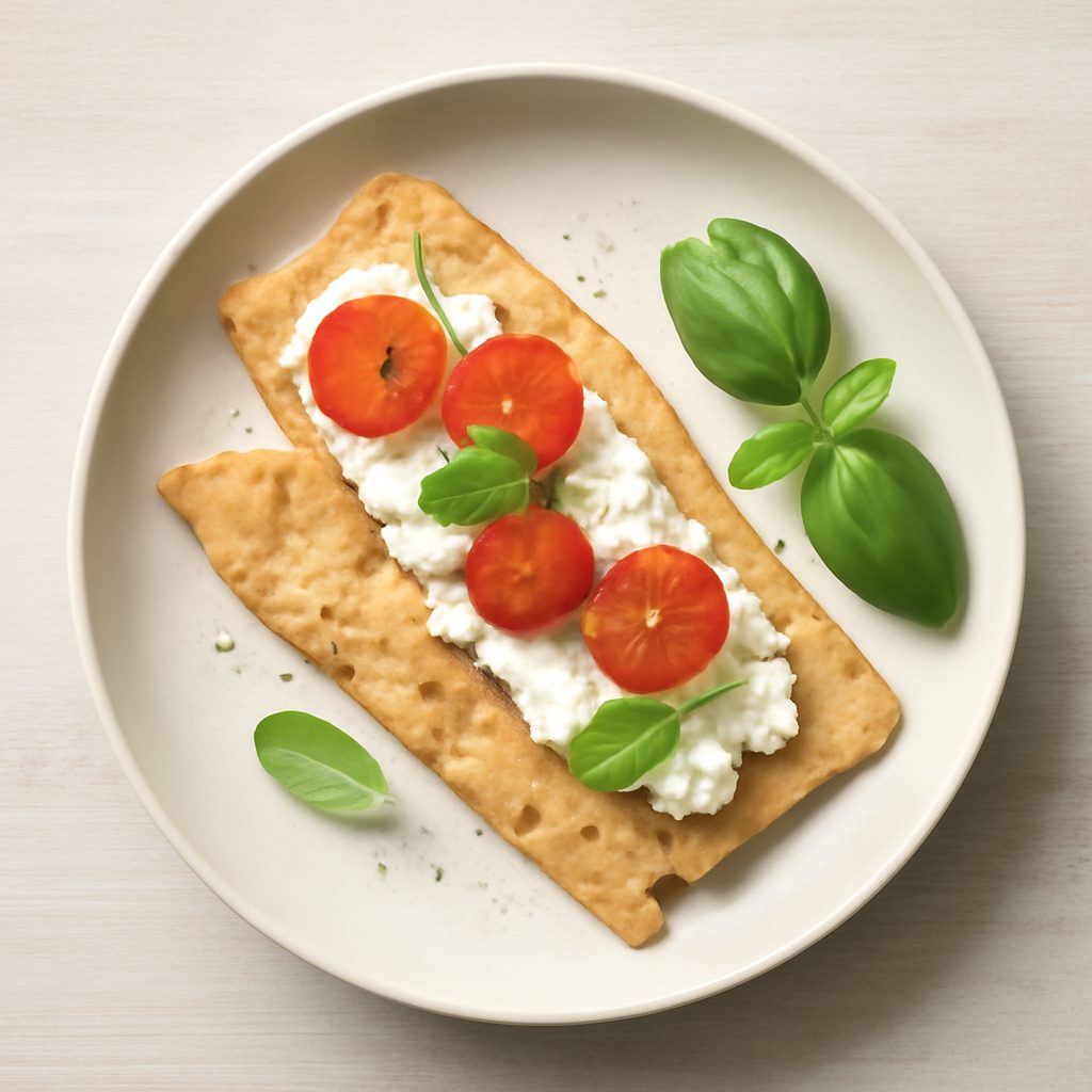 Lingue croccanti proteiche low-carb