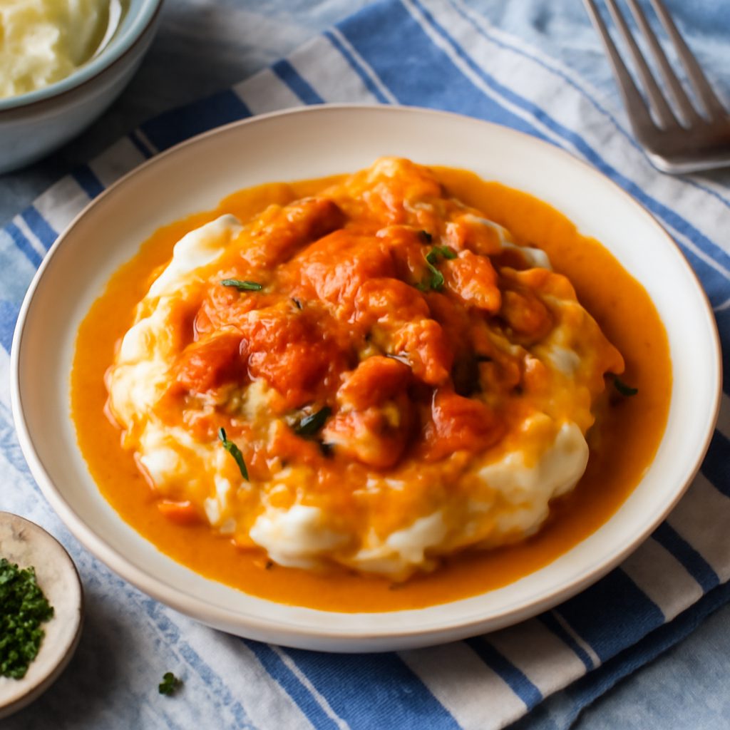 Salsa all'Aragosta per Purè di Patate Low Carb