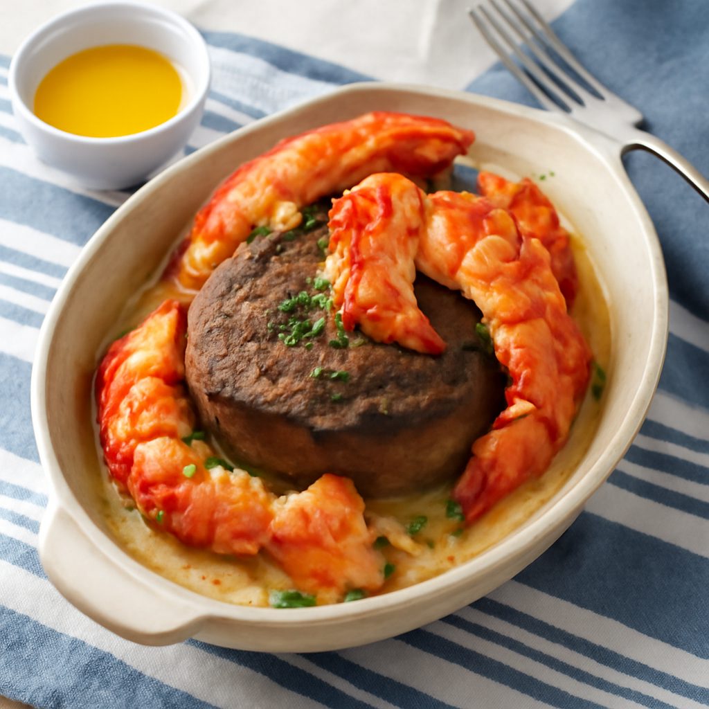 Filetto di Manzo con Coda di Aragosta