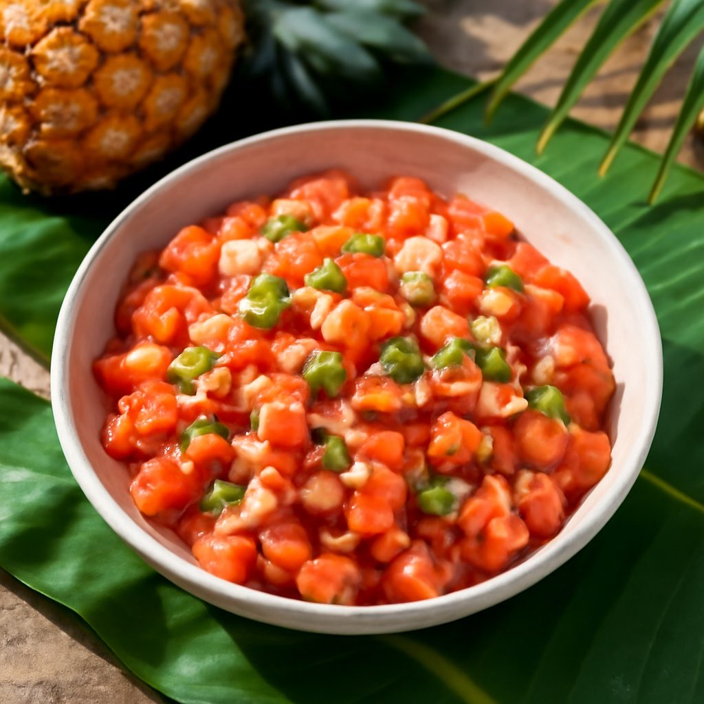 Lomi Lomi con Salmone