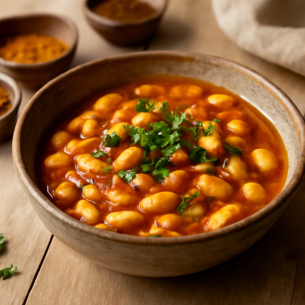 Loubia marocchina light - Zuppa di fagioli speziata